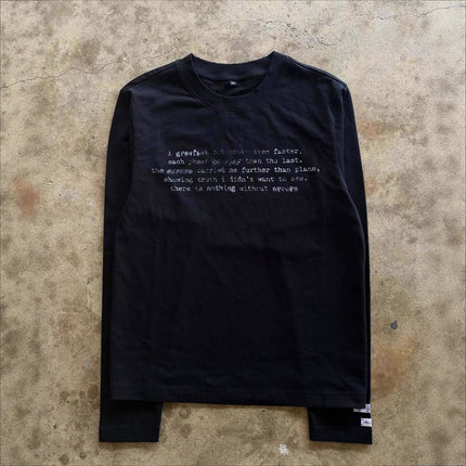 Mens Long-Sleeve Vintage T-Shirt — view 5