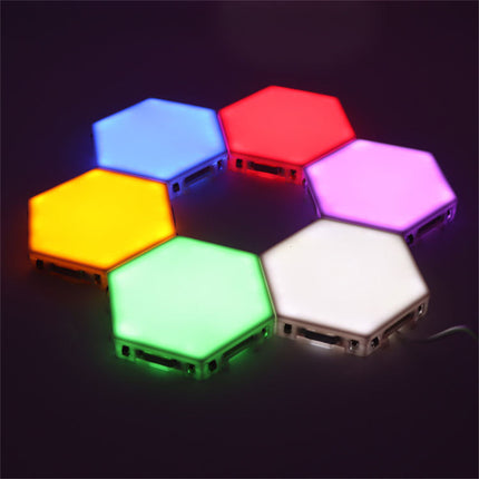 Quantum Touch Honeycomb Lamp Tik Tok With Creative Background Wall Decoration — view 10