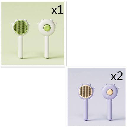 Cat Comb Massage Pet Magic Combs Hair Removal Cat And Dog Brush Pets Grooming Cleaning Supplies Scratcher — Set7