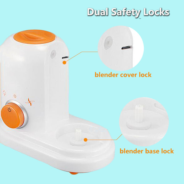 Multi-function Baby Food Processor Smart Infant Milk Warm Baby Food Cooking Blenders — view 2