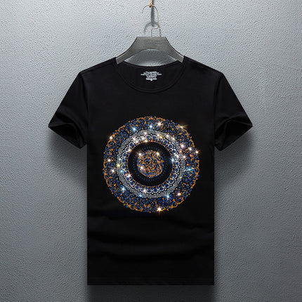Men's hot drill short sleeve T-shirt — view 3