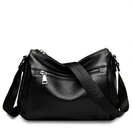 Women's Large Capacity  Leather One-shoulder Crossbody Bag