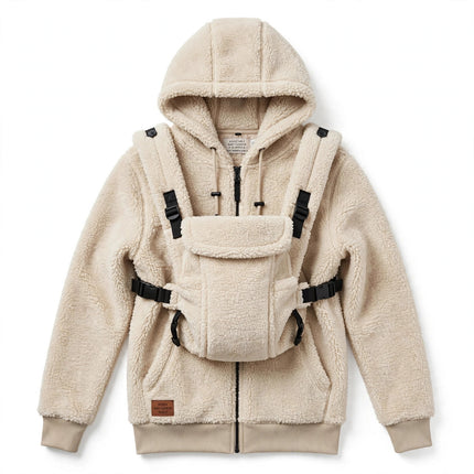 Sherpa Baby-Carrier Hoodie — view 5