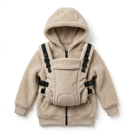 Sherpa Baby-Carrier Hoodie — view 12