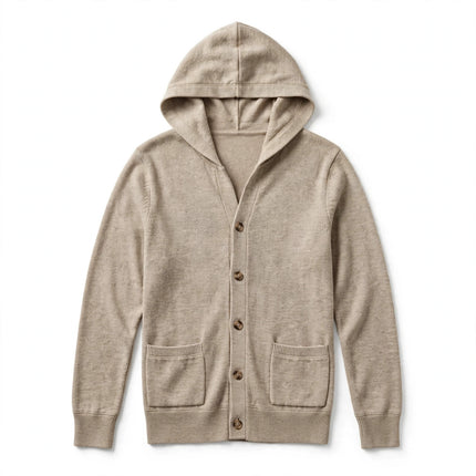 Button-Down Hooded Cardigan — view 10