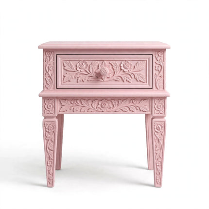 Carved Bedside Table — view 8