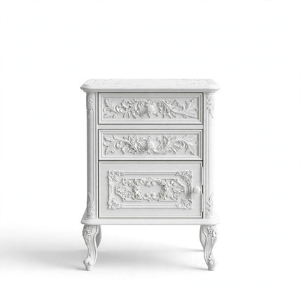 Carved Bedside Table — view 9