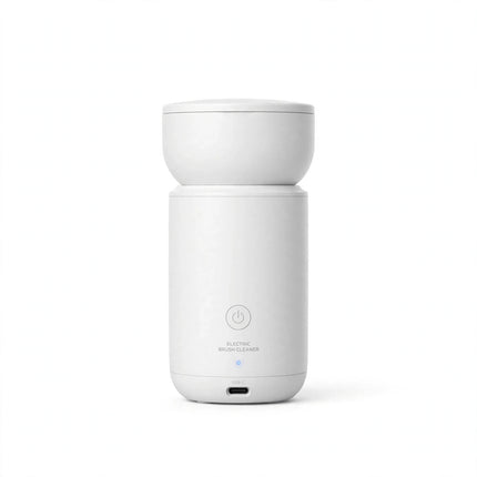 Electric Makeup Brush Cleaner — White