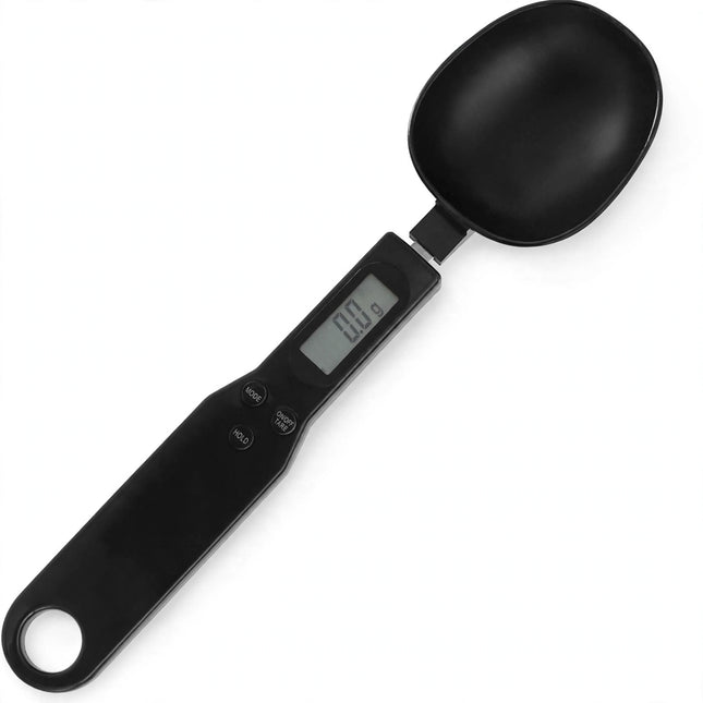 Digital Kitchen Spoon Scale — Black