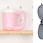 Pink and grey