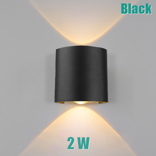 Led Wall Lamp — 2W Black