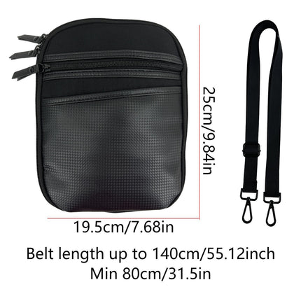 Magnetic Quick Release Holster For Men Fast Release Crossbody Shoulder Bag In Oxford Cloth — Black B model