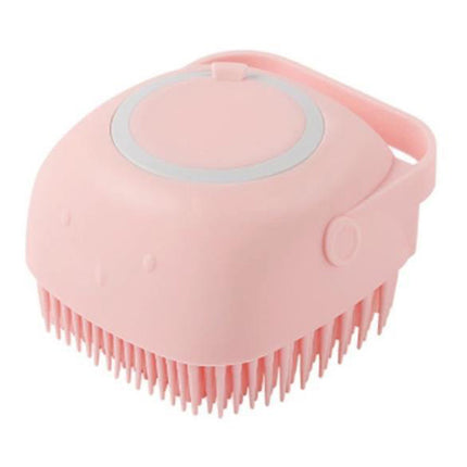 Silicone Dog Bath Massage Gloves Brush Pet Cat Bathroom Cleaning Tool Comb Brush For Dog Can Pour Shampoo Dog Grooming Supplies — view 28