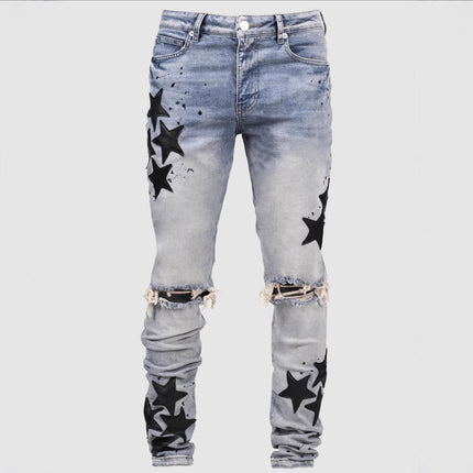 Men's Slim Stretch XINGX Fashion Jeans — view 7