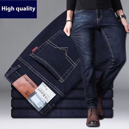 Men's Wear Business Casual Long Pants — Black 009