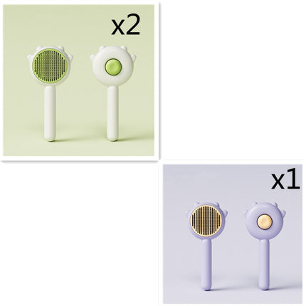 Cat Comb Massage Pet Magic Combs Hair Removal Cat And Dog Brush Pets Grooming Cleaning Supplies Scratcher — Set6