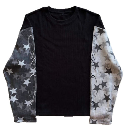 Mens Long-Sleeve Vintage T-Shirt — view 2