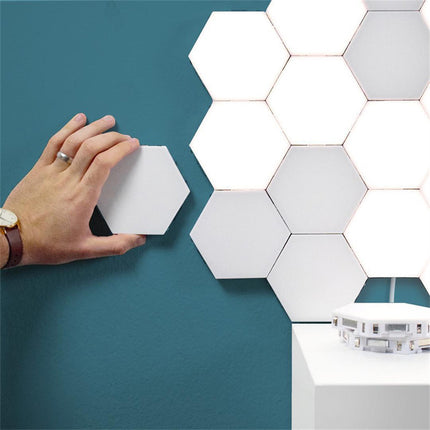 Quantum Touch Honeycomb Lamp Tik Tok With Creative Background Wall Decoration — view 1