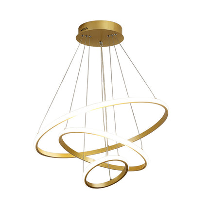Living Room Chandelier Dining Room Lamp Intelligent Simple Household Chandelier — view 6