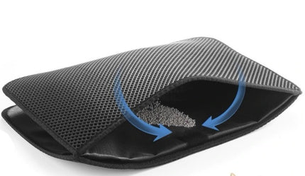 Waterproof Pet Cat Litter Mat EVA Double Layer Cat Litter Trapping Pet Litter Cat Mat Clean Pad Products For Cats Accessories — view 3