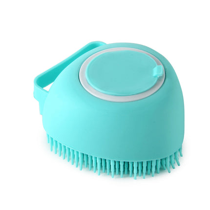 Silicone Dog Bath Massage Gloves Brush Pet Cat Bathroom Cleaning Tool Comb Brush For Dog Can Pour Shampoo Dog Grooming Supplies — view 19