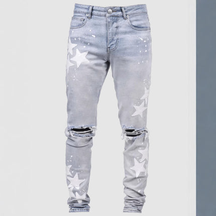 Men's Slim Stretch XINGX Fashion Jeans — view 5