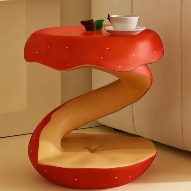 Creative Apple-shaped Side Table Corner Table Small Tableadorable — view 2