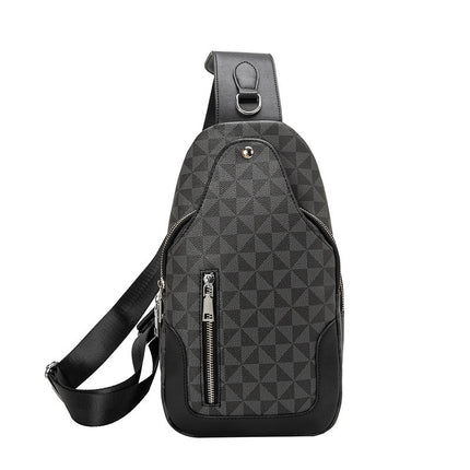Men's Crossbody Retro Portable Chest Bag — view 2