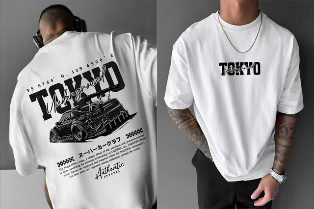 Casual Upscale t-shirt for men — White