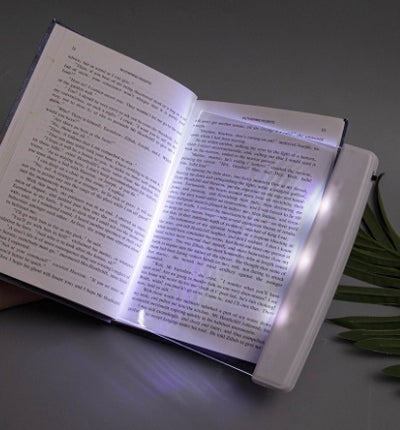 Dimmable LED Panel Book Reading Lamp Eye Protection Learning Book Lamp Acrylic Resin For Night Reading — White
