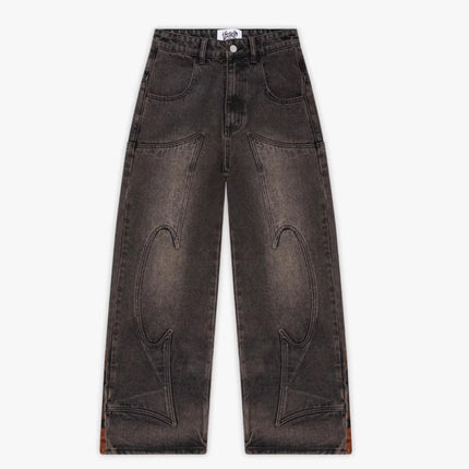 Retro American-style Heavy-stitch Embroidered Jeans For Men — view 2