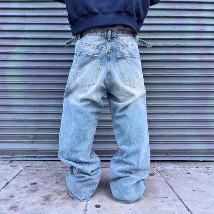 High-street American-style Ripped Jeans For Men — view 6