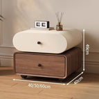 Beige Walnut Color / 40x40x49cm