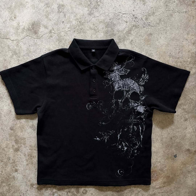 Mens Long-Sleeve Vintage T-Shirt — 1color