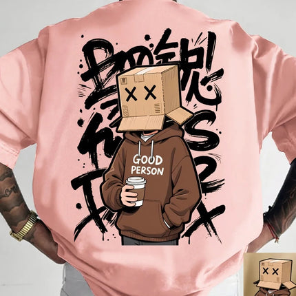 Men's Casual Crewneck T-shirt Top — DTQMH3LBGFN6