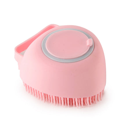 Silicone Dog Bath Massage Gloves Brush Pet Cat Bathroom Cleaning Tool Comb Brush For Dog Can Pour Shampoo Dog Grooming Supplies — view 26
