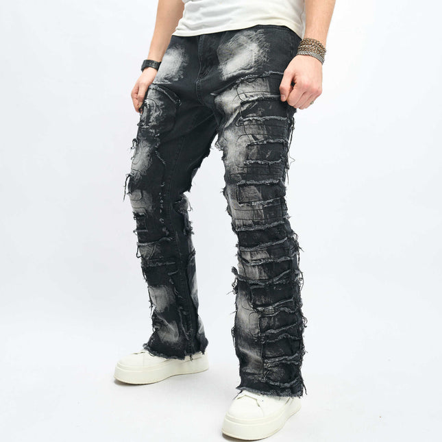 Men's New Fashionable Slim-Fit Swing Pants Trousers Men's Hip-Hop High Street Men's Jeans — view 2