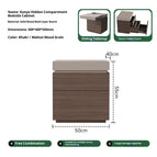 Solid Wood Khaki Walnut