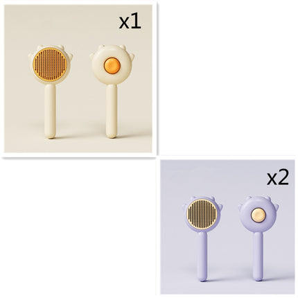 Cat Comb Massage Pet Magic Combs Hair Removal Cat And Dog Brush Pets Grooming Cleaning Supplies Scratcher — Set9