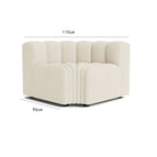 Beige / Corner 110x96x70cm