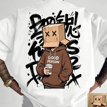 Men's Casual Crewneck T-shirt Top — DTQMH3LBGETP