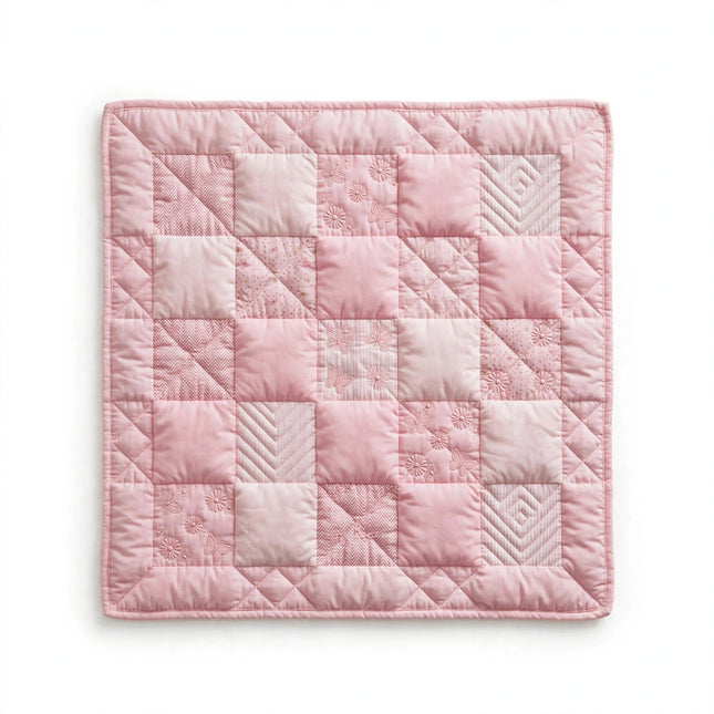 Baby Quilt — Pink