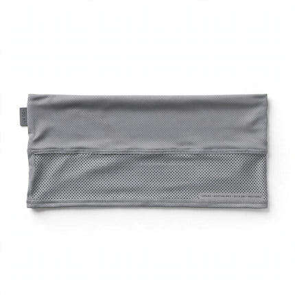 Summer Cooling UV Protection Neck Gaiter For Sports — Cement gray