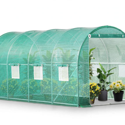 Walk-in Tunnel Greenhouse Portable Plant Hot House — view 1