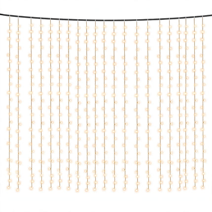 300 LEDs String Curtain Light With Remote 8 Light Modes