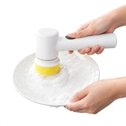 Electric Cleaning Brush Magic Brush Electric Bathtub Brush Housework 5 In 1 Cleaning Brush Electric Bathtub Brush Cleaning Brushes — view 1