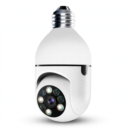 WiFi CAMERA 1080P Bulb 4X Zoom Camera E27 Home 5GWiFi Alarm Monitor — view 1