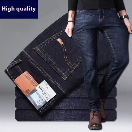 Men's Wear Business Casual Long Pants — Black 8010