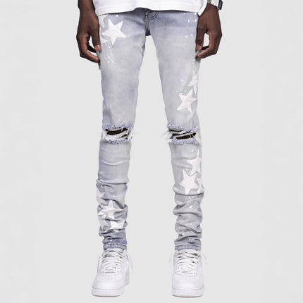 Men's Slim Stretch XINGX Fashion Jeans — view 8