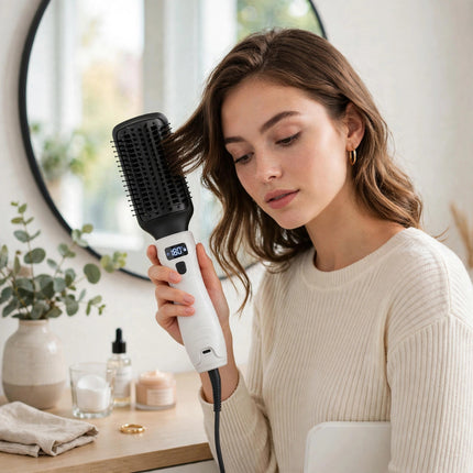Wireless Hair Straightener Comb — view 3